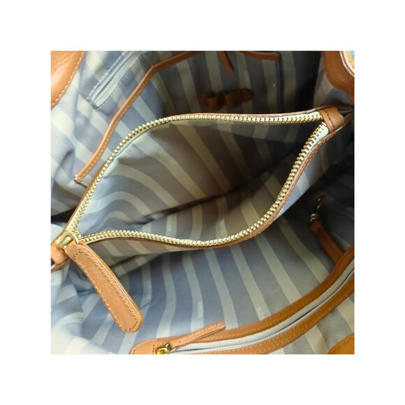 Brahmin Elisa Satchel Hobo Purse Bag – Yellow Canyon (Rare Colorway) - Picture 5 of 10